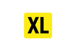 Favicon z czarnymi literami XL