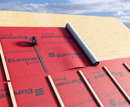 SELVKLEBENDE TAKMEMBRAN SUPER SA 1,5x30mb=45m2